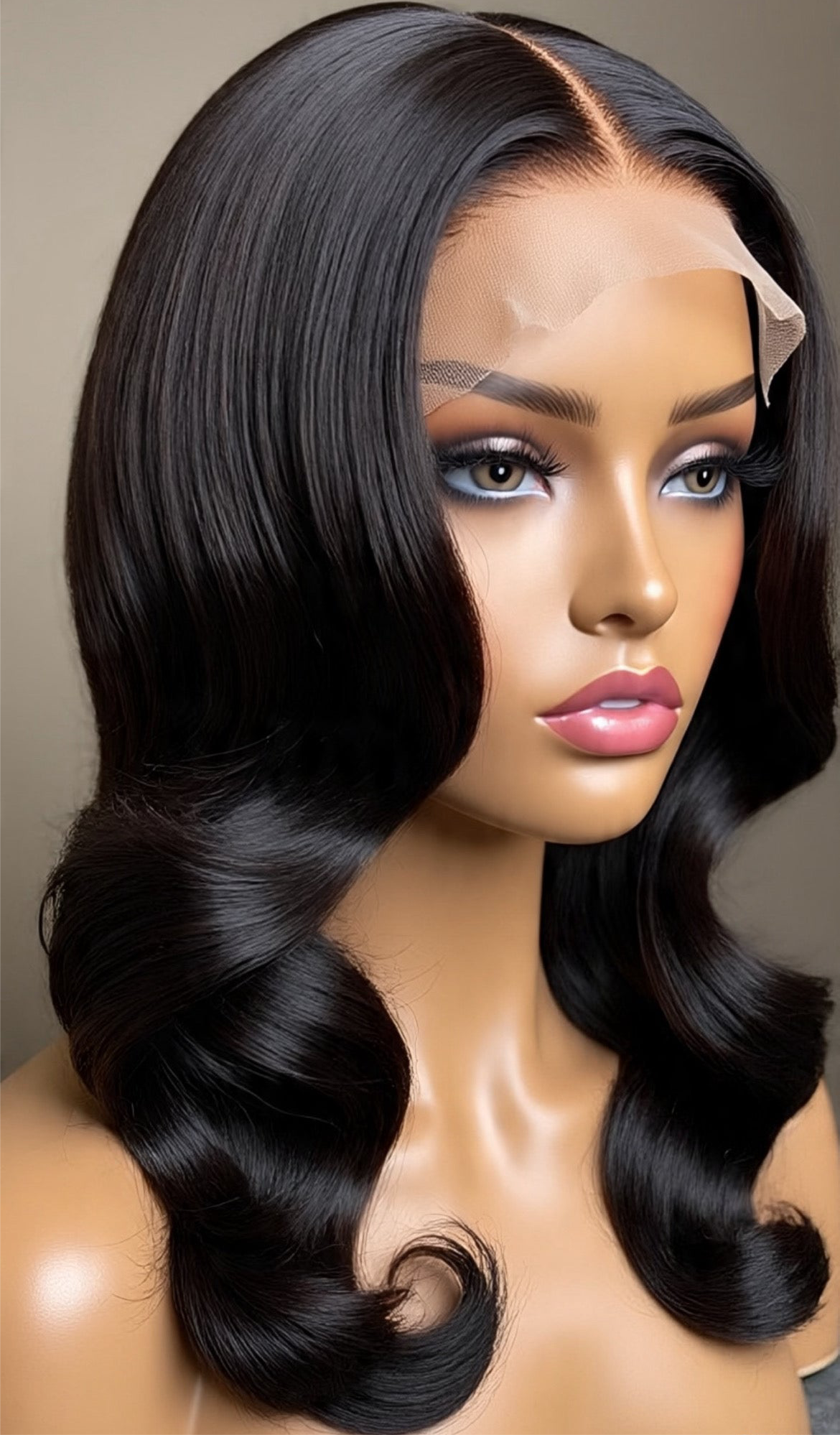 BODY WAVE WIG 100% Human hair lace front wig
