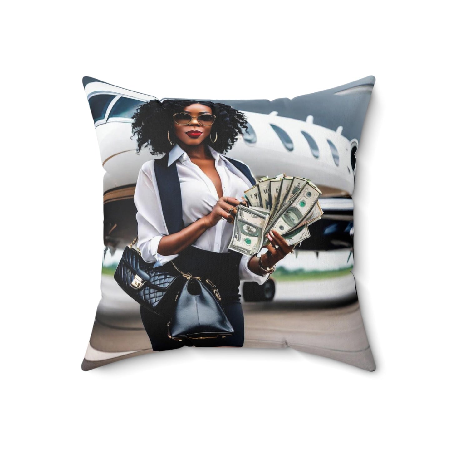 Success Square Pillow, Inspirational Home Decor, Motivational Throw Cushion, Positive Vibes Pillow Case, Gift for Success,