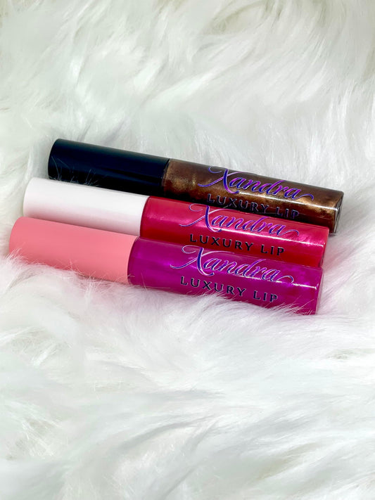 Xandra luxury Lipstick, Glossy Lip Gloss, Multiple Colors Available
