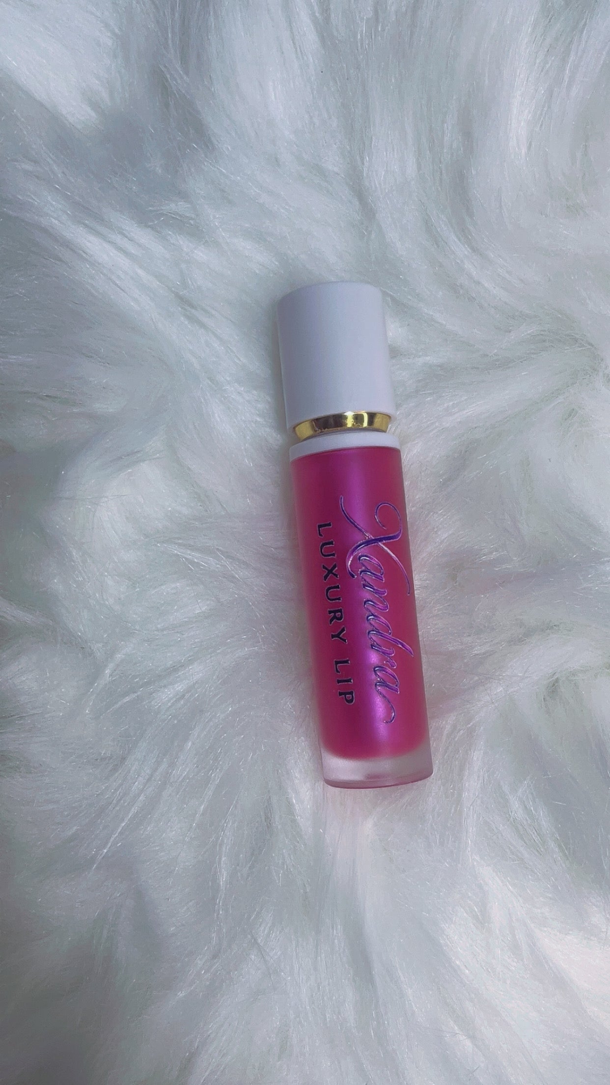 Xandra luxury Lipgloss Fruit Flavored Lip Gloss - Lipstick in Red, Purple & Brown - Makeup Cosmetic