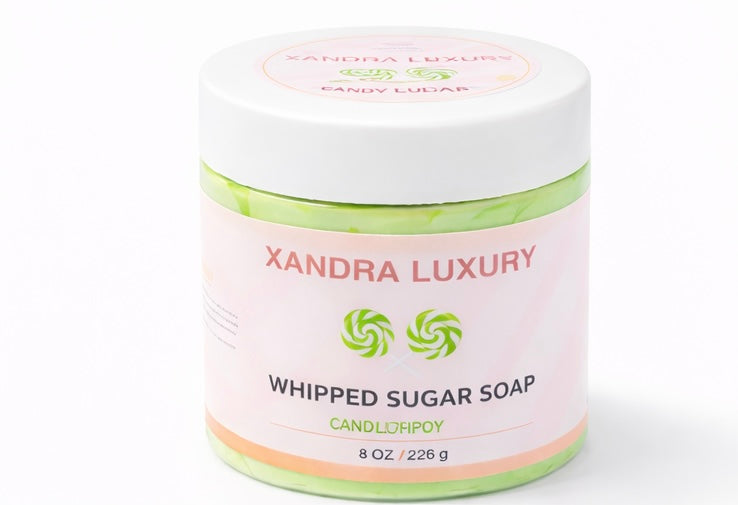 Glow Whipped sugar scrub Soap