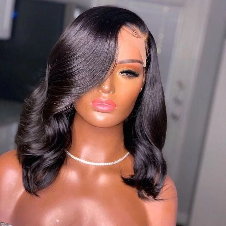 BODY WAVE WIG 100% Human hair lace front wig