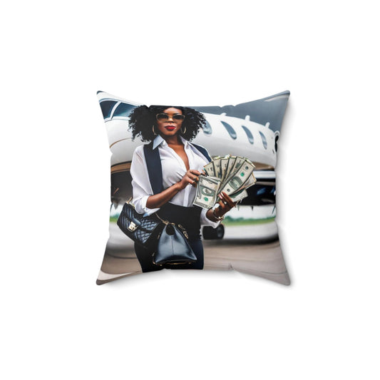 Success Square Pillow, Inspirational Home Decor, Motivational Throw Cushion, Positive Vibes Pillow Case, Gift for Success,