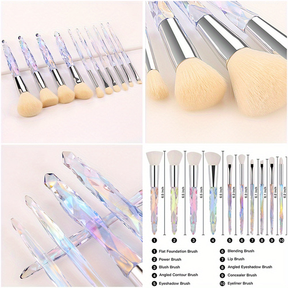 LUXURY BEAUTY GIFT SET - High Quality Full Range of Cosmetics - Comes with Matching Makeup Tools And Black Travel Bag - Contains Face, Eye, Lip And Hand Treatments