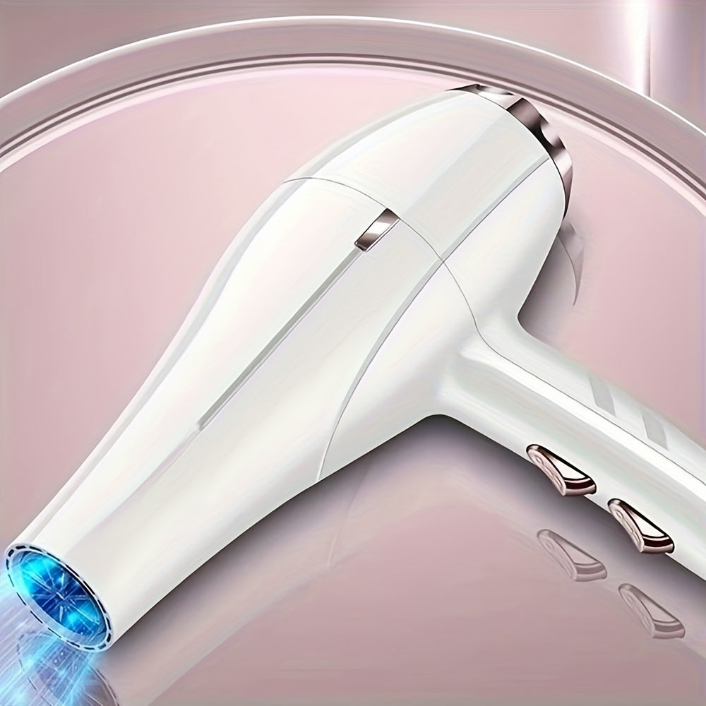 Multi-In-One Hair Dryer Set with Comb, Clip, and Patch - Portable Electric