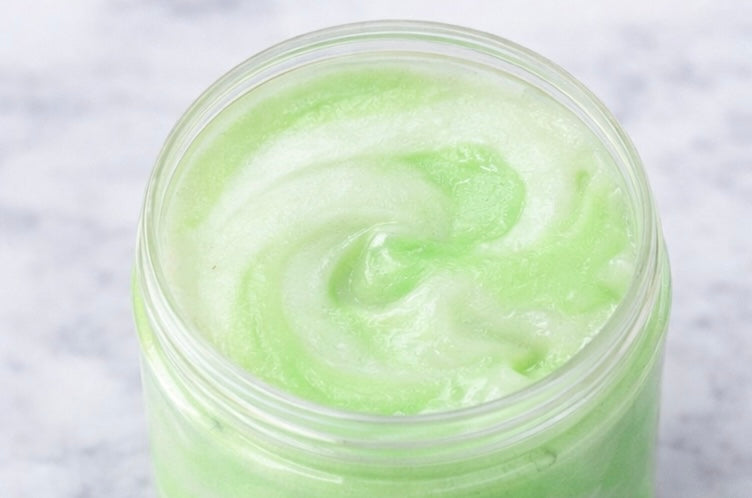 Glow Whipped sugar scrub Soap – Cherry | Candy Lollipop | 8 oz