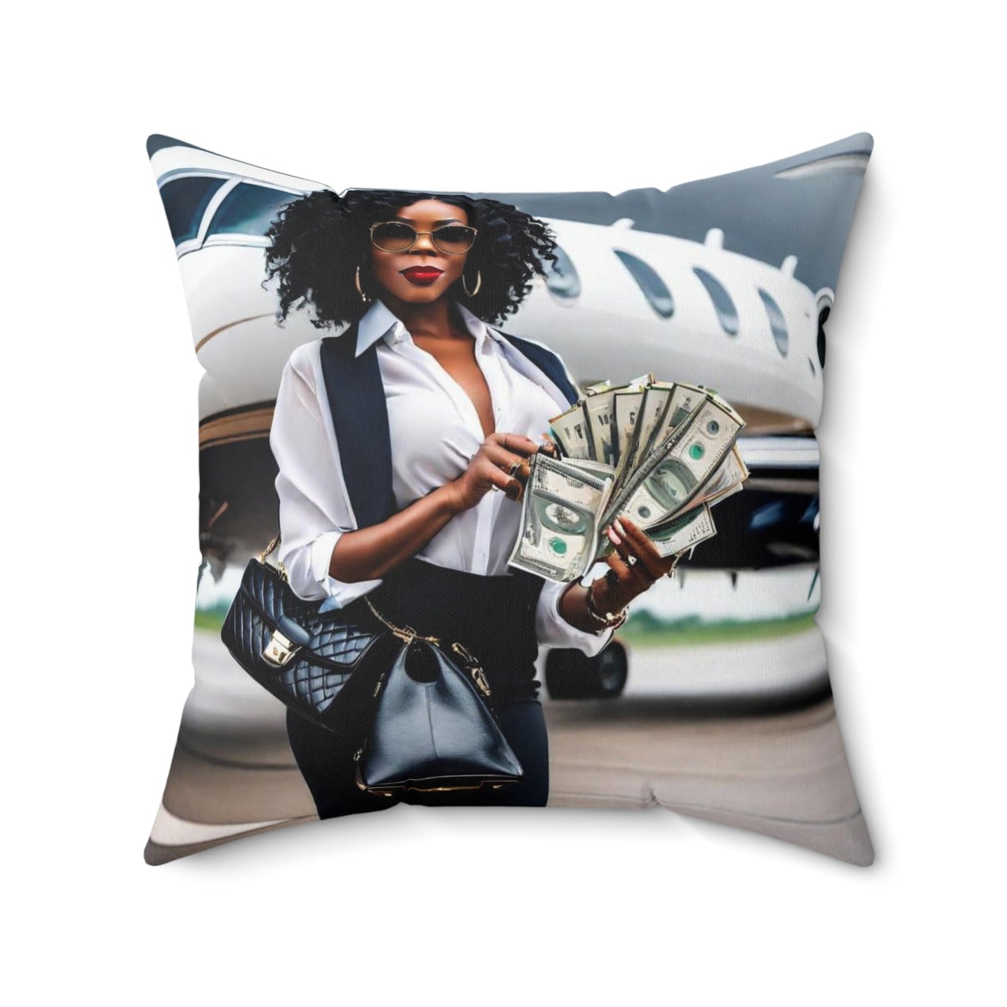 Success Square Pillow, Inspirational Home Decor, Motivational Throw Cushion, Positive Vibes Pillow Case, Gift for Success,