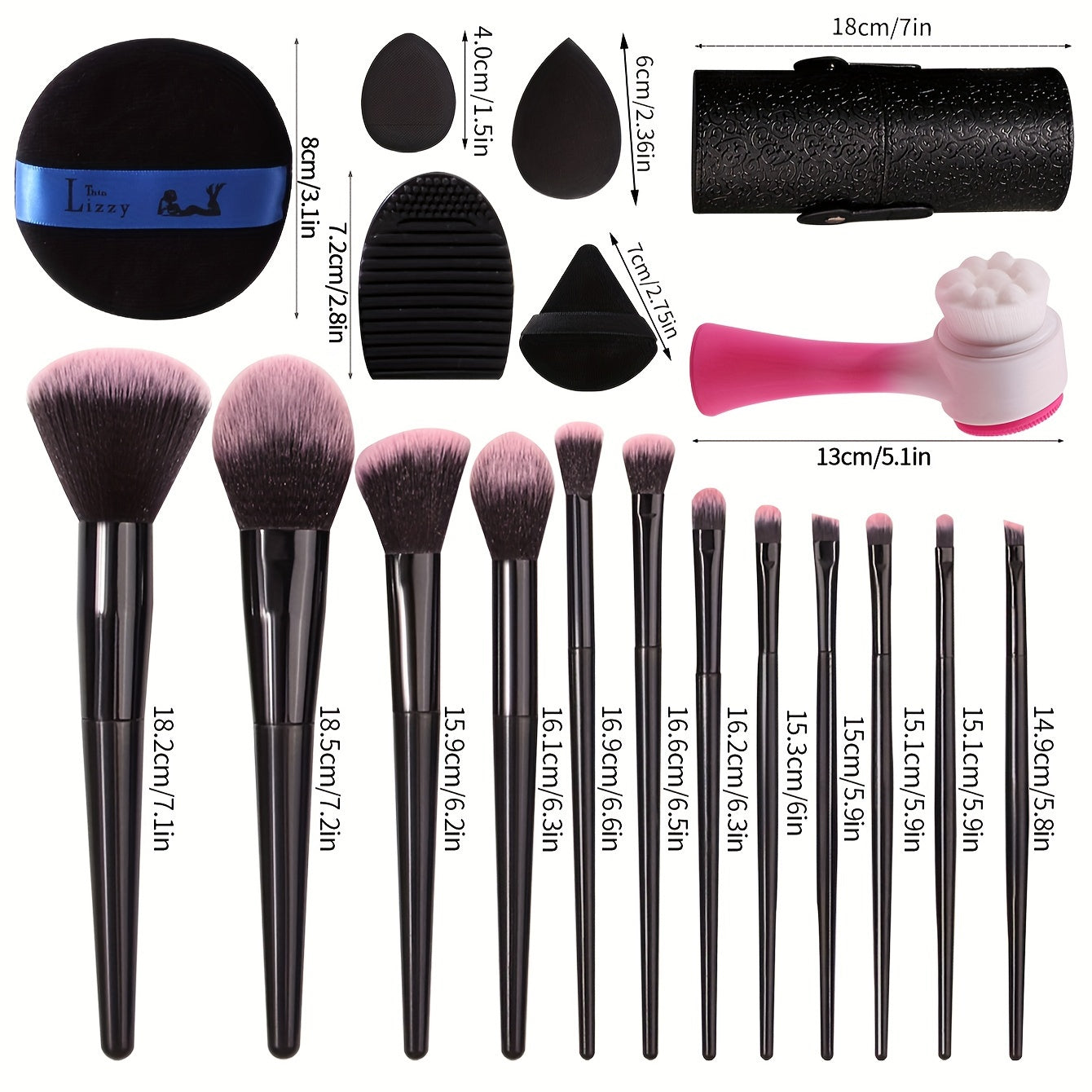26pcs Makeup Brush Set