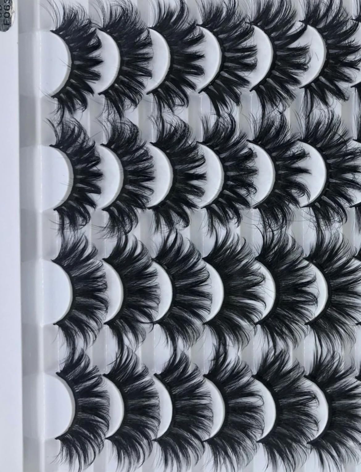 20 Pairs of Natural Mixed Ultra-Long 3D Fake Eyelashes Makeup Set - Cosmetic, Eyelash