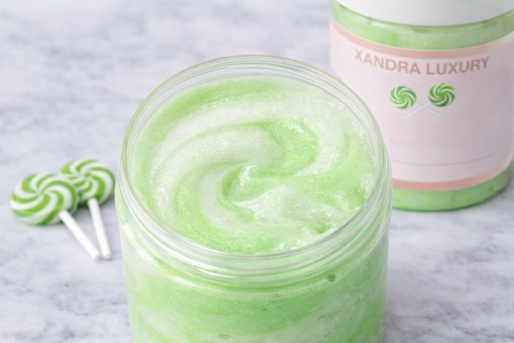 Glow Whipped Soap – Cherry | Candy Lollipop |