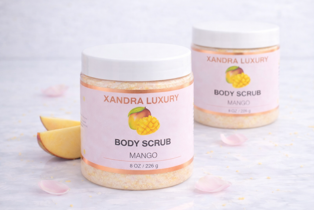 Mango Body Scrub – Exfoliating Sugar Scrub | 8 oz