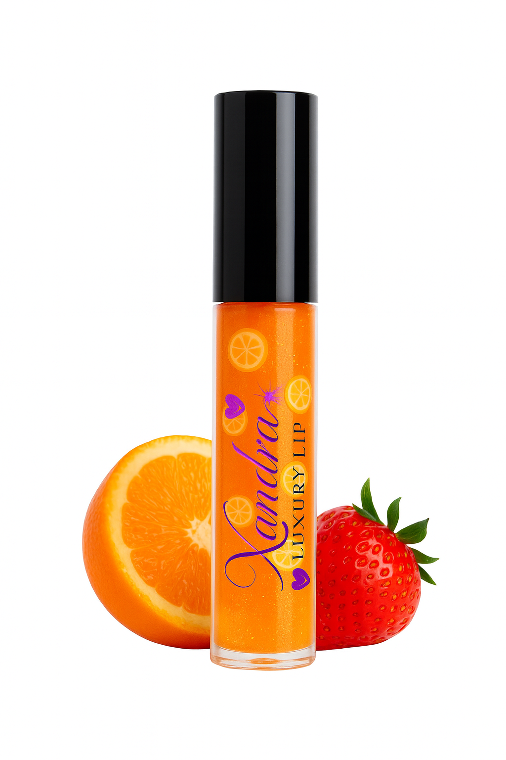 Xandra Luxury Lipgloss Vibrant Glitter Finish