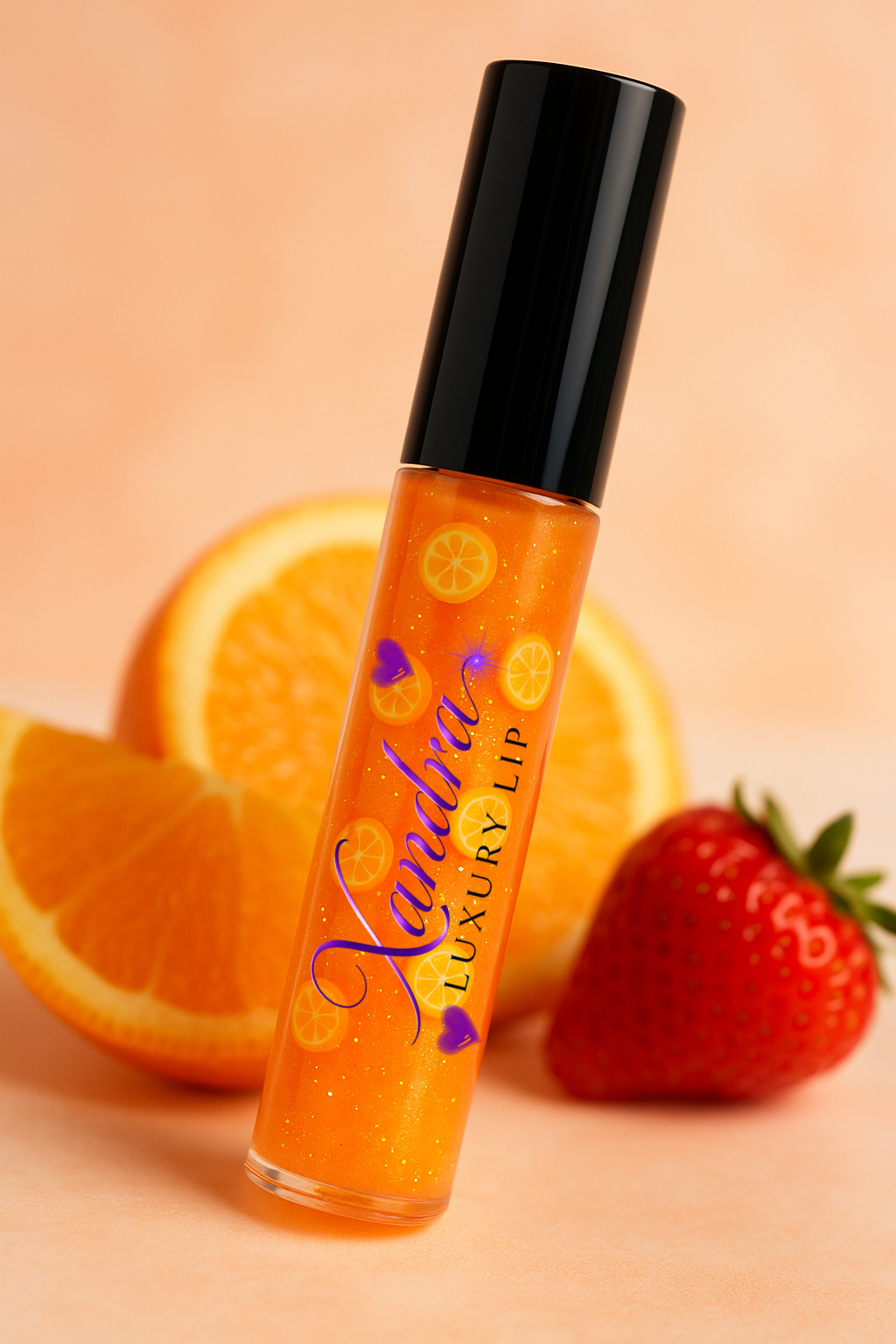 Xandra Luxury Lipgloss Vibrant Glitter Finish