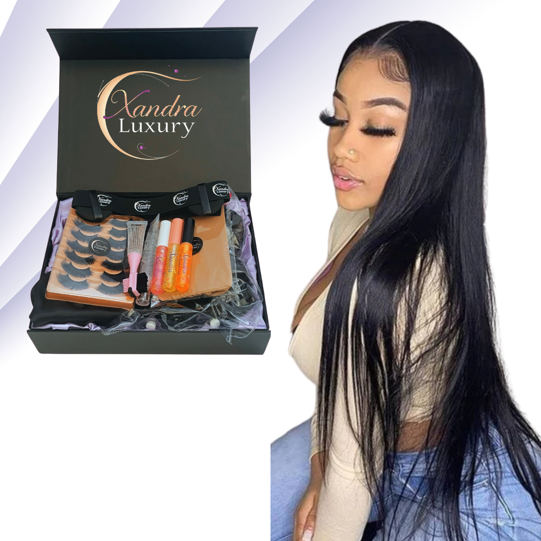 Human Hair Straight Wigs 13x4 HD Transparent Lace Front Wigs