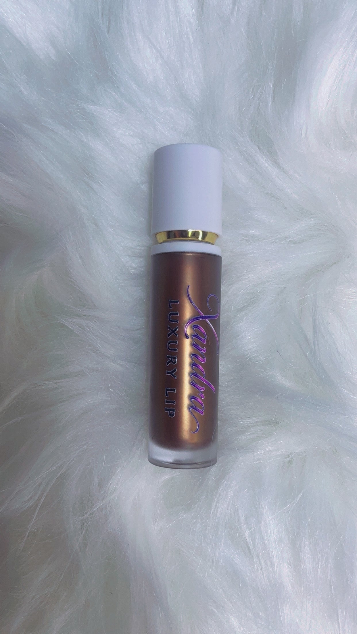 Xandra luxury Lipgloss Fruit Flavored Lip Gloss - Lipstick in Red, Purple & Brown - Makeup Cosmetic