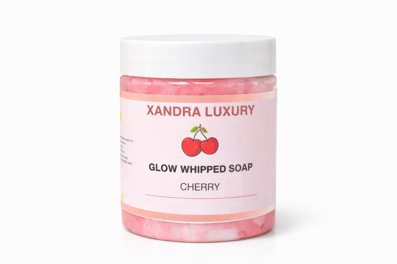 Glow Whipped Soap – Cherry | Candy Lollipop |