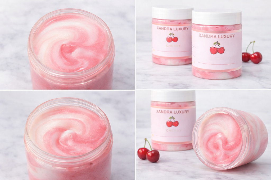 Glow Whipped Soap – Cherry | Candy Lollipop |