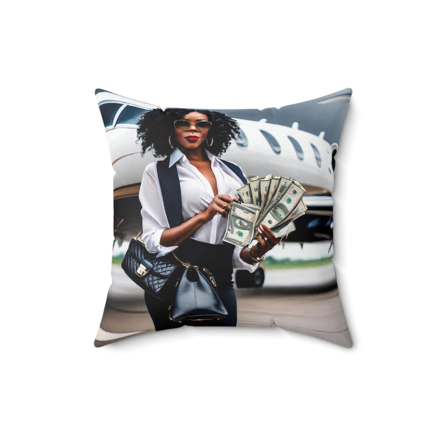 Success Square Pillow, Inspirational Home Decor, Motivational Throw Cushion, Positive Vibes Pillow Case, Gift for Success,